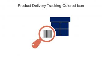 Product Delivery Tracking Colored Icon In Powerpoint Pptx Png And Editable Eps Format