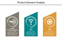 Product demand analysis ppt powerpoint presentation file topics cpb