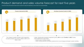 Product Demand And Sales Volume Forecast Customer Acquisition Strategies Increase Sales