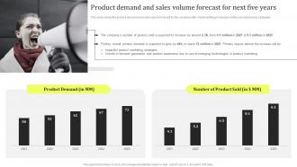 Product Demand And Sales Volume Forecast Product Promotion And Awareness Initiatives