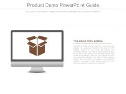 Product demo powerpoint guide