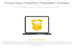Product demo powerpoint presentation templates