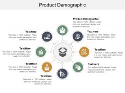 Product demographic ppt powerpoint presentation layouts brochure cpb