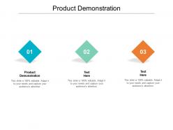 Product demonstration ppt powerpoint presentation gallery master slide cpb