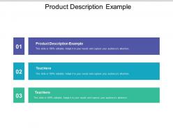 Product description example ppt powerpoint presentation ideas visual aids cpb