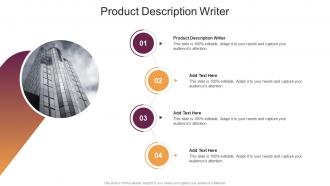 Product Description Writer In Powerpoint And Google Slides Cpb