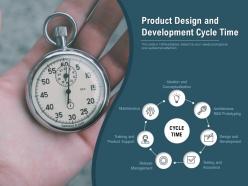 Product design and development cycle time