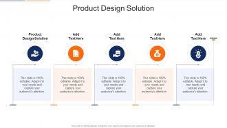Product Design Solution In Powerpoint And Google Slides Cpb