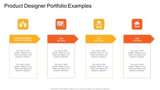 Product Designer Portfolio Examples In Powerpoint And Google Slides Cpb