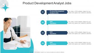 Product Development Analyst Jobs In Powerpoint And Google Slides Cpb