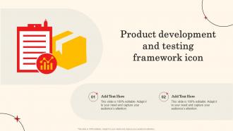 Product Development And Testing Framework Icon