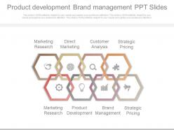 Product development brand management ppt slides