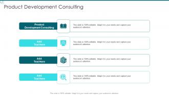 Product Development Consulting In Powerpoint And Google Slides Cpb