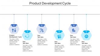 Product development cycle ppt powerpoint presentation slides vector cpb