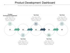 Product development dashboard ppt powerpoint presentation gallery gridlines cpb