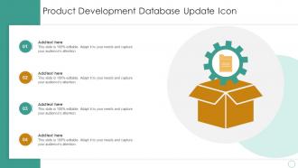 Product Development Database Update Icon