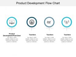Product development flow chart ppt powerpoint presentation summary graphics cpb
