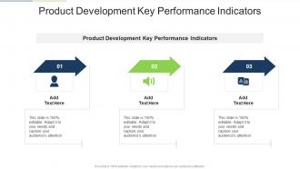 Product Development Key Performance Indicators In Powerpoint And Google Slides Cpb