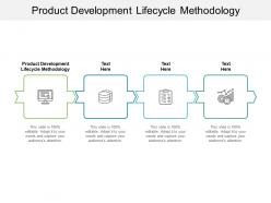 Product development lifecycle methodology ppt powerpoint presentation infographics graphic tips cpb