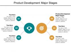 Product development major stages ppt powerpoint presentation file brochure cpb