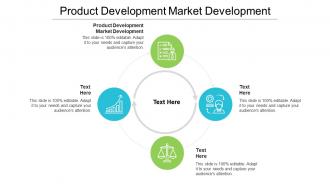 Product development market development ppt powerpoint presentation portfolio ideas cpb