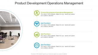 Product Development Operations Management In Powerpoint And Google Slides Cpb