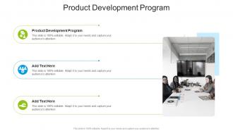 Product Development Program In Powerpoint And Google Slides Cpb