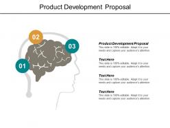 Product development proposal ppt powerpoint presentation file topics cpb