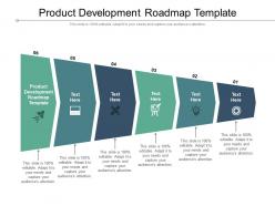 Product development roadmap template ppt powerpoint presentation outline themes cpb