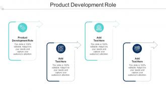 Product Development Role In Powerpoint And Google Slides Cpb