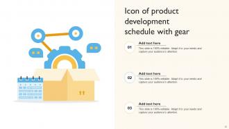 Product Development Schedule Powerpoint Ppt Template Bundles