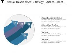 Product development strategy balance sheet template product development example cpb