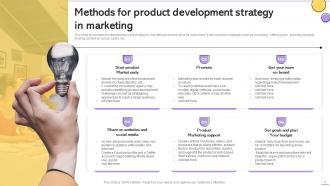 Product Development Strategy Powerpoint Ppt Template Bundles Graphical Appealing