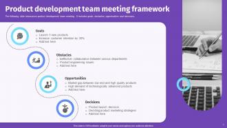 Product Development Team Meeting Framework