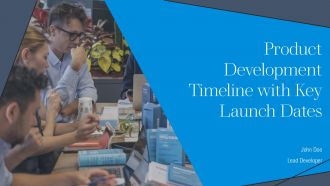 Product Development Timeline With Key Launch Dates PPT Summary AT Product Development Timeline With Key Launch Dates PPT Summary AT