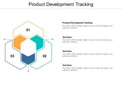 Product development tracking ppt powerpoint presentation outline example introduction cpb