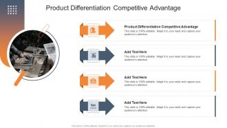 Product Differentiation Competitive Advantage In Powerpoint And Google Slides Cpb