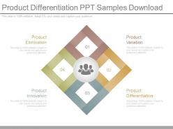 Product differentiation ppt samples download