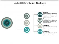 Product differentiation strategies ppt powerpoint presentation gallery samples cpb