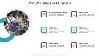 Product Dimensions Example In Powerpoint And Google Slides Cpb