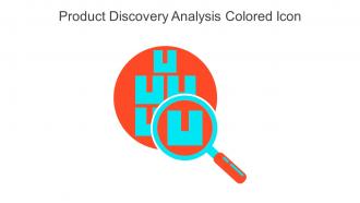 Product Discovery Analysis Colored Icon In Powerpoint Pptx Png And Editable Eps Format