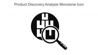 Product Discovery Analysis Monotone Icon In Powerpoint Pptx Png And Editable Eps Format