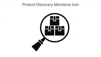 Product Discovery Monotone Icon In Powerpoint Pptx Png And Editable Eps Format