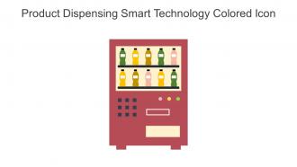 Product Dispensing Smart Technology Colored Icon In Powerpoint Pptx Png And Editable Eps Format