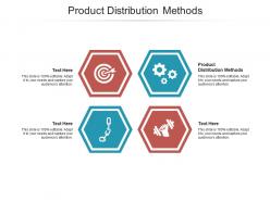 Product distribution methods ppt powerpoint presentation styles icons cpb
