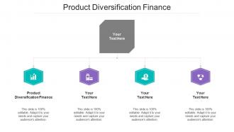 Product Diversification Finance Ppt Powerpoint Presentation Ideas Graphics Cpb