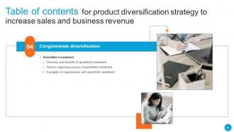 Product Diversification Strategy To Increase Sales And Business Revenue Strategy CD V Compatible Customizable
