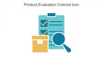 Product Evaluation Colored Icon In Powerpoint Pptx Png And Editable Eps Format