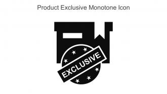 Product Exclusive Monotone Icon In Powerpoint Pptx Png And Editable Eps Format