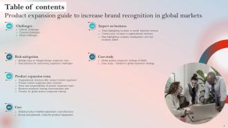Product Expansion Guide To Increase Brand Recognition In Global Markets Powerpoint Presentation Slides Informative Captivating